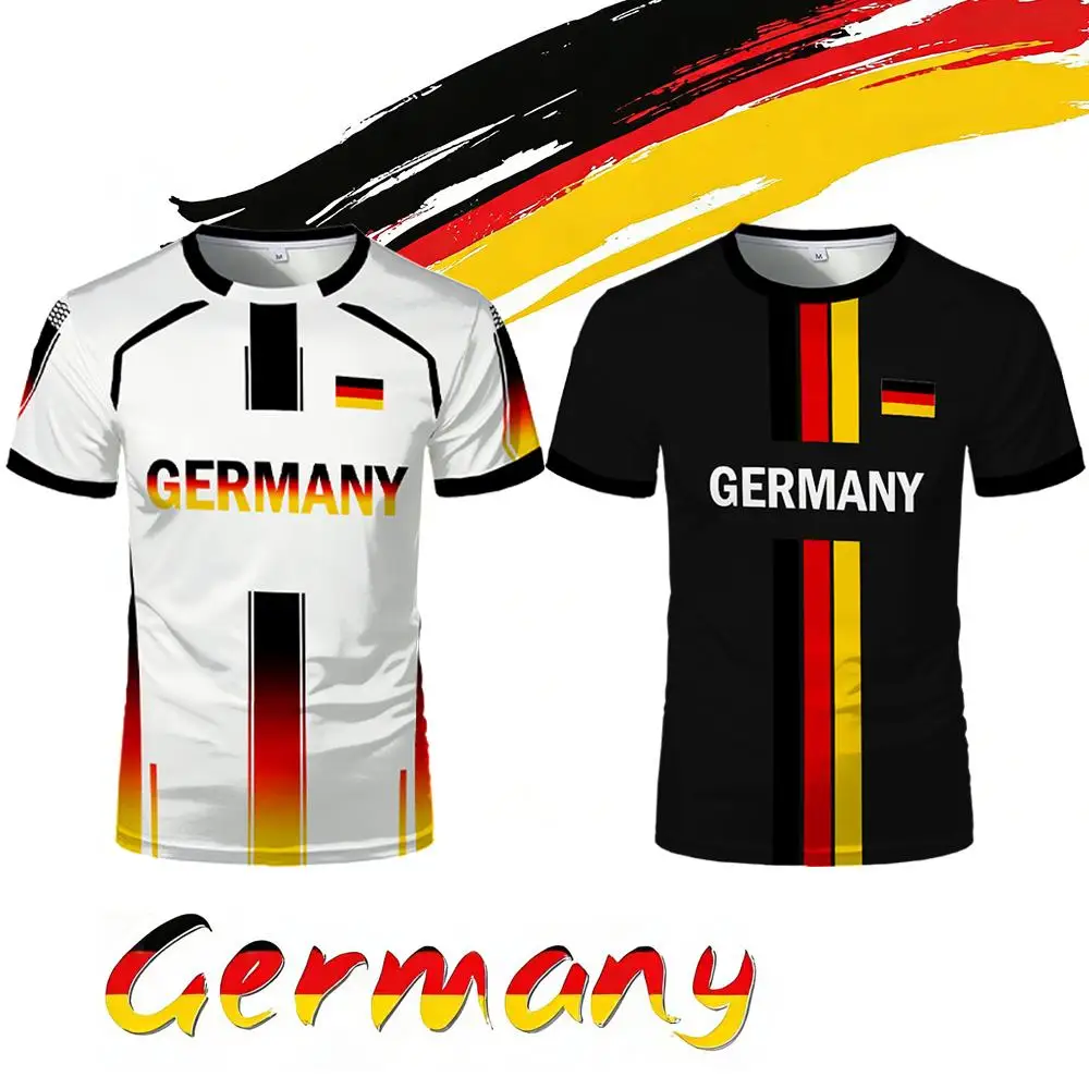 Street Fashion Germany - 2026 Germany Flag Map Print Unisex
