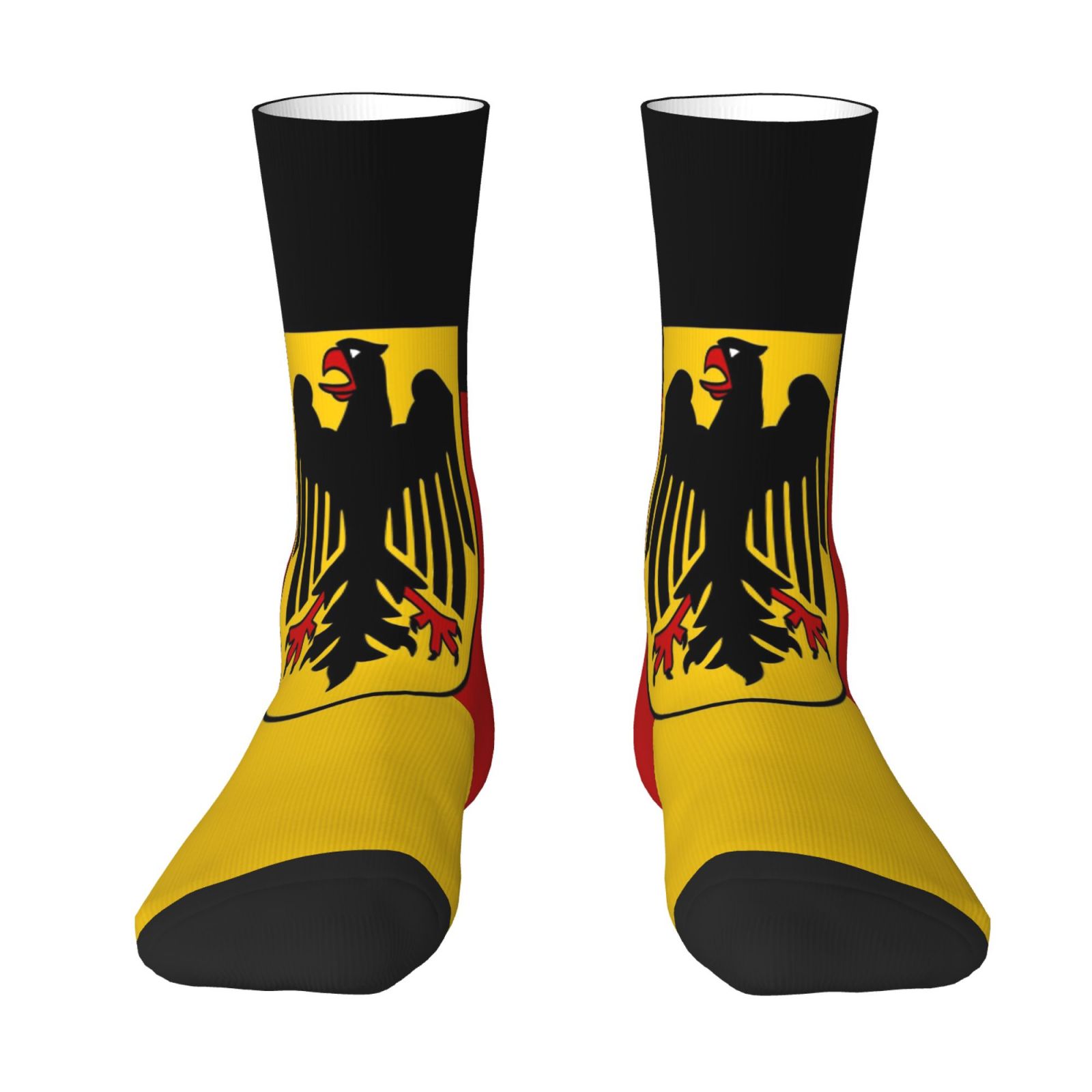 Street Fashion Germany - Flag of Germany Patterning Socks Retro
