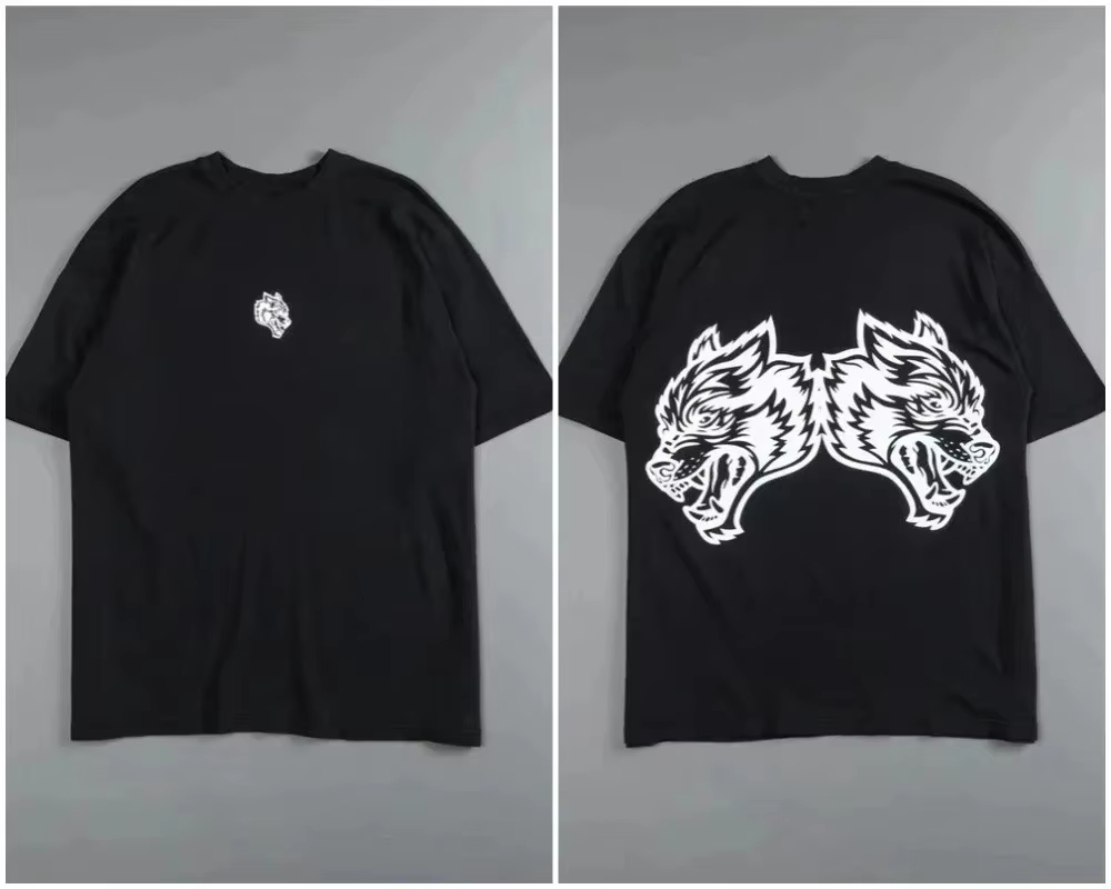 Retro Black Wolf Head High End - Street Fashion High End ulasan dan harga