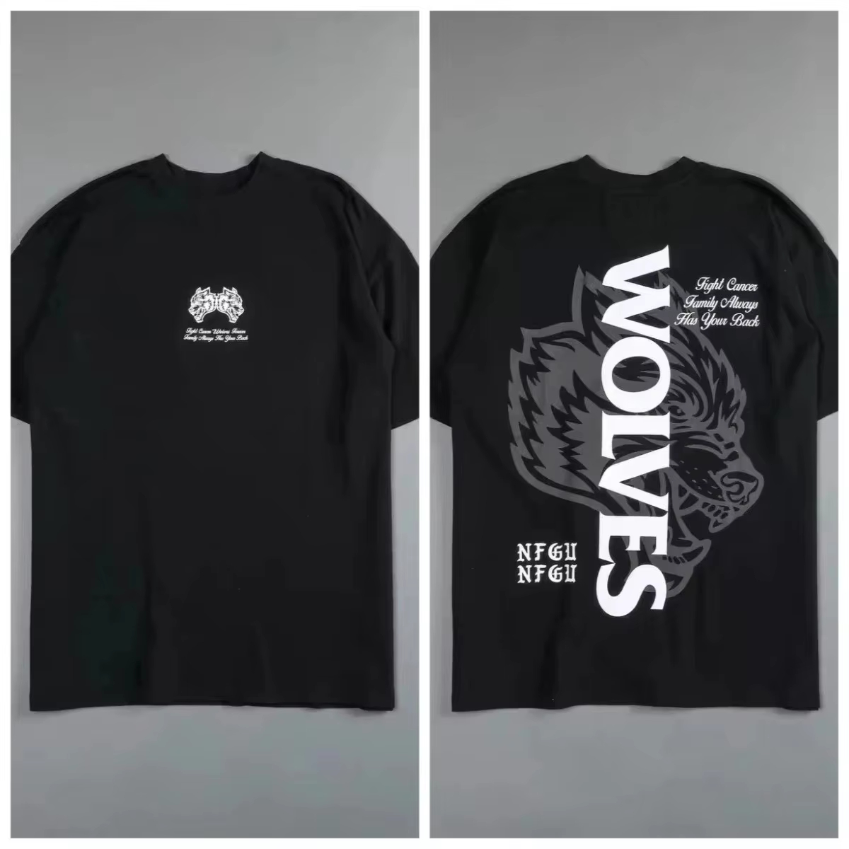 Retro Black Wolf Head High End - Street Fashion High End ulasan dan harga