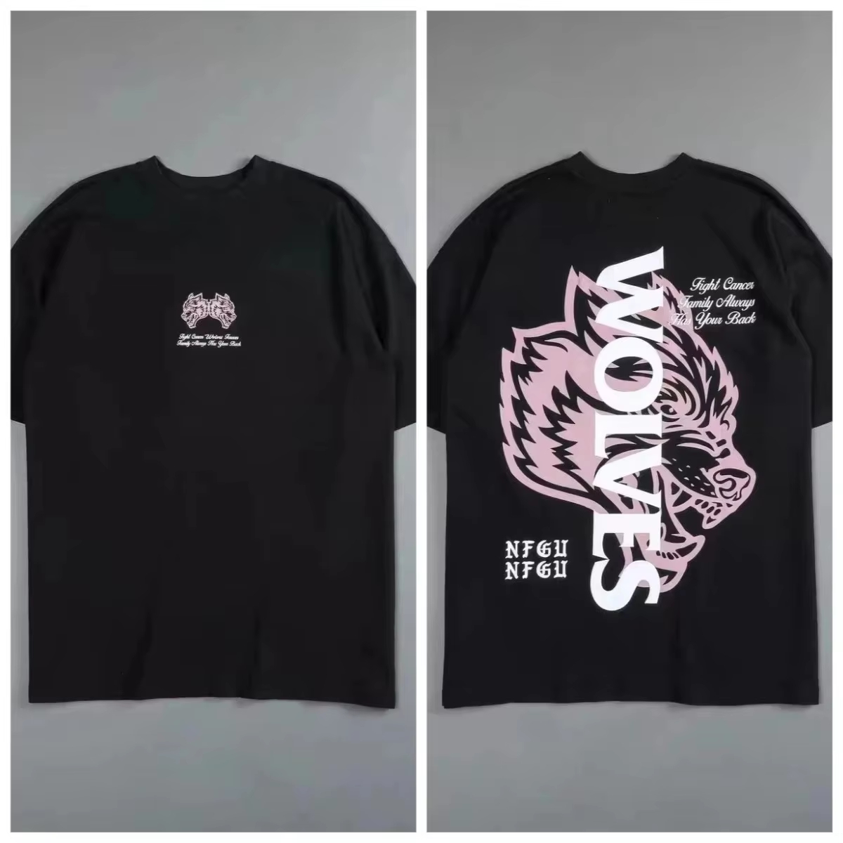 Retro Black Wolf Head High End - Street Fashion High End ulasan dan harga