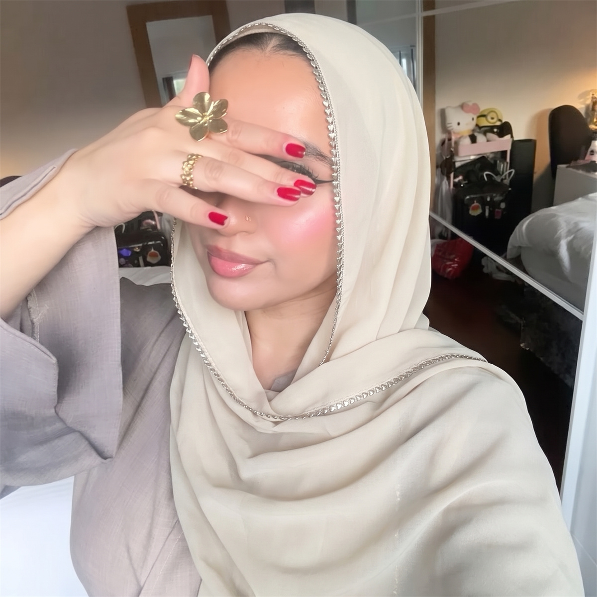 Luxury Chiffon Hijab Scarf for - Street Fashion Hijab ulasan dan harga