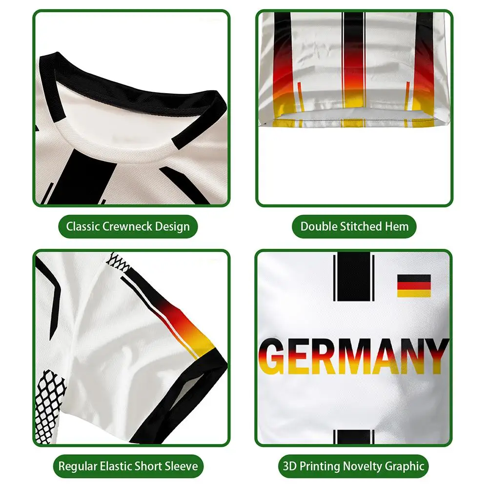 2026 Germany Flag Map Print Un - Street Fashion Germany ulasan dan harga
