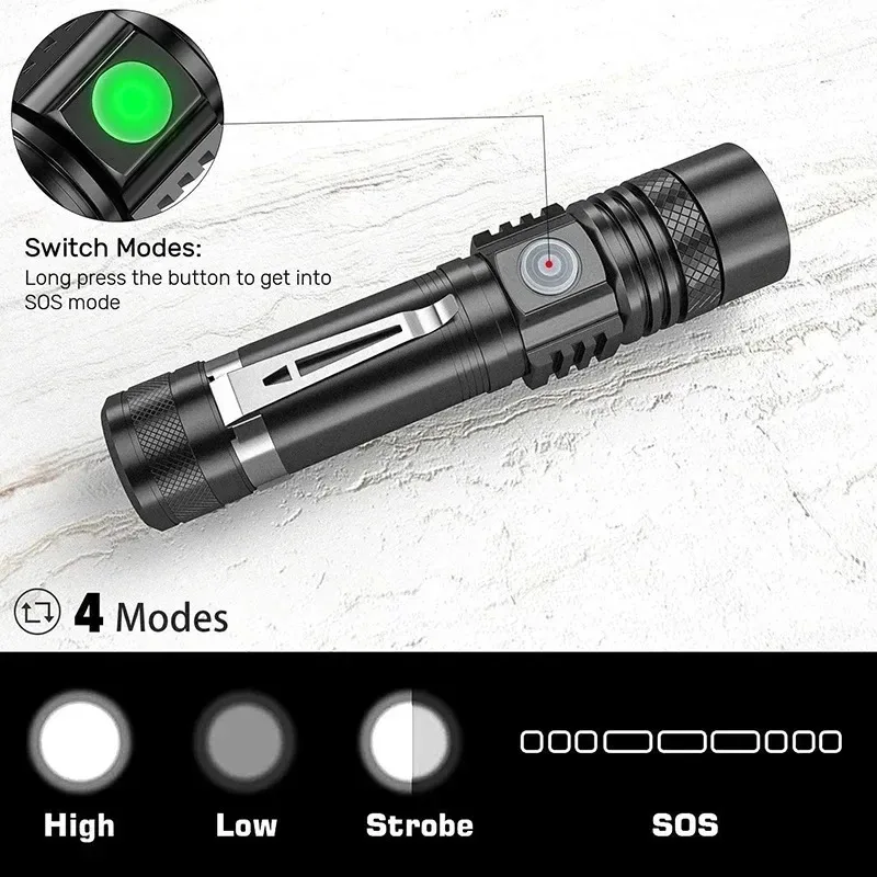Rechargeable T6 Handheld Flash - Street Fashion Blog ulasan dan harga