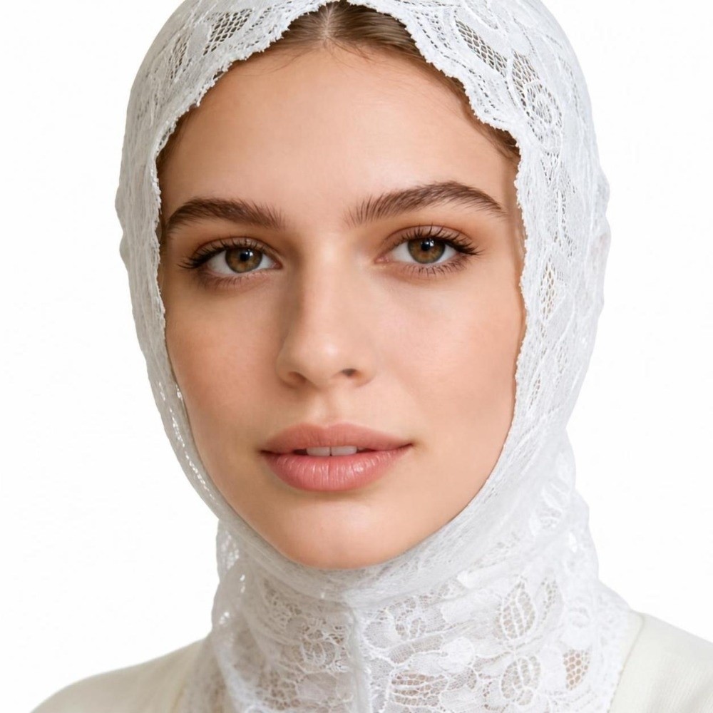 Lace Decorative Turban Caps Ne - Street Fashion Hijab ulasan dan harga