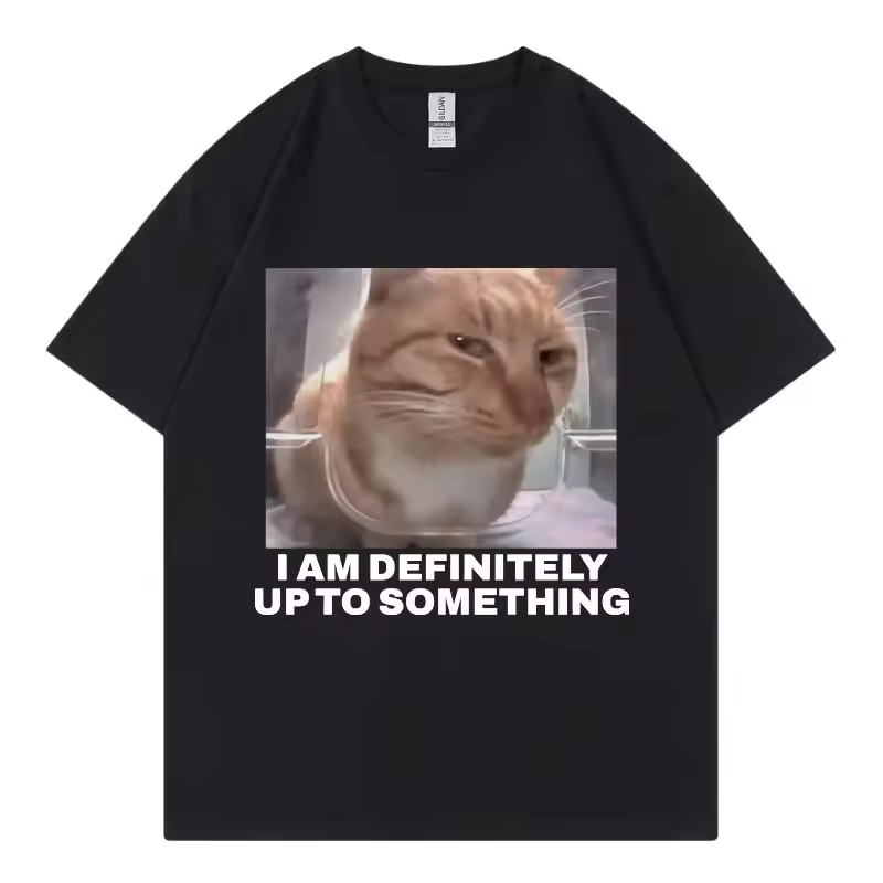 I Am Definitely Up To Somethin - Street Fashion Definition ulasan dan harga