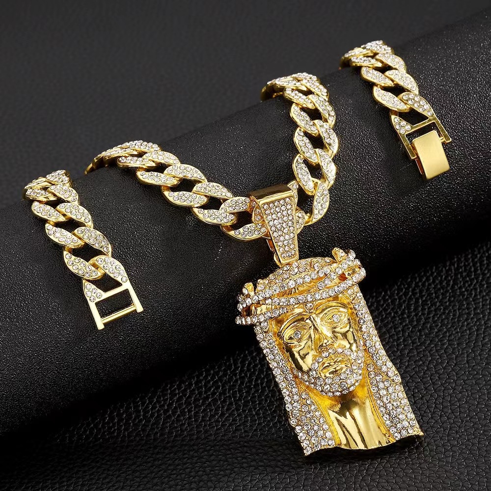 Men Women Hip Hop Pendant Neck - Fashion Street Singapore ulasan dan harga