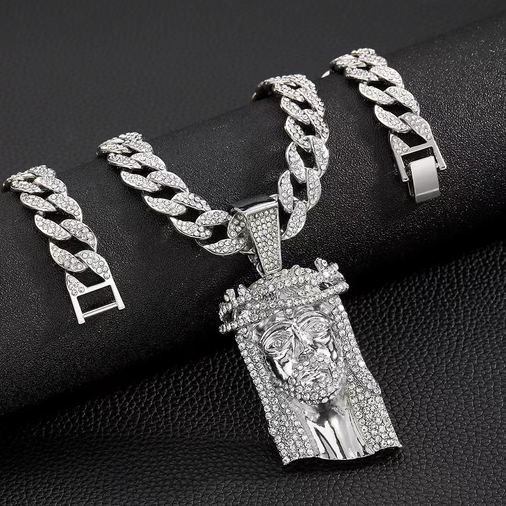 Men Women Hip Hop Pendant Neck - Fashion Street Singapore ulasan dan harga