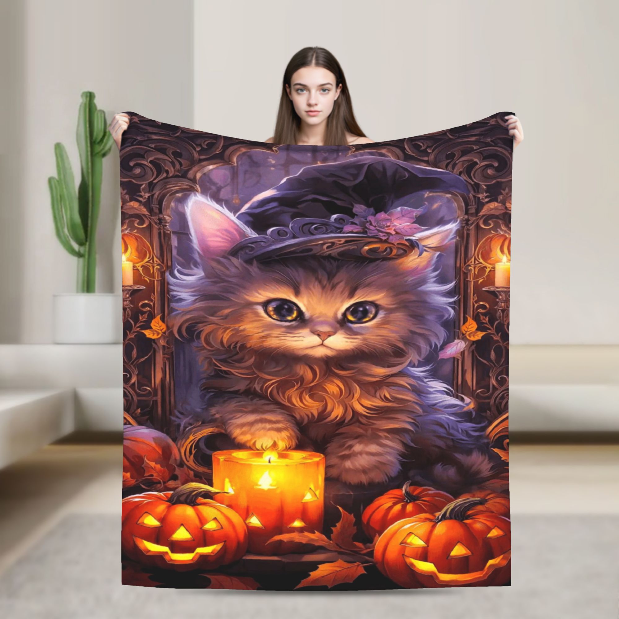 Witchy Black Cats Halloween Bl - Street Fashion Loverboy ulasan dan harga