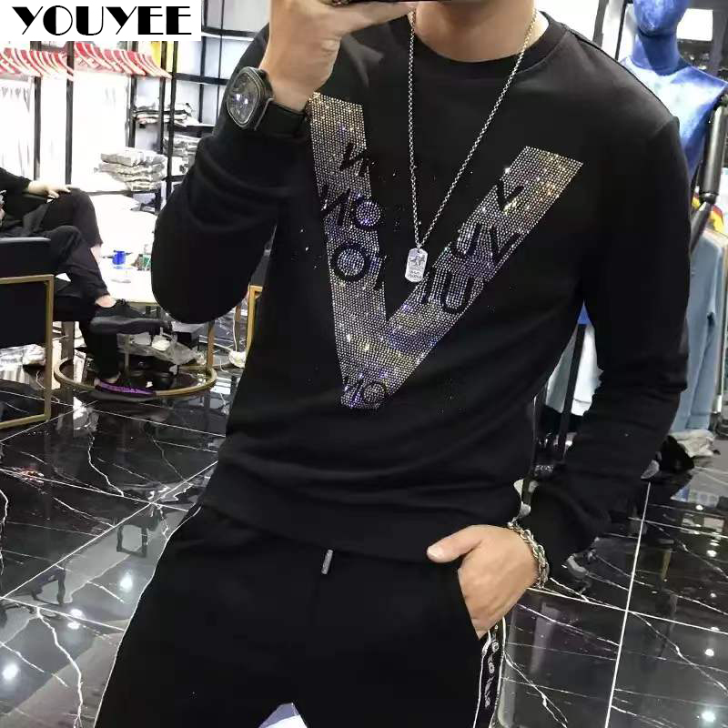 Men's Hoodies Quality V-shaped - Street Fashion Elements ulasan dan harga