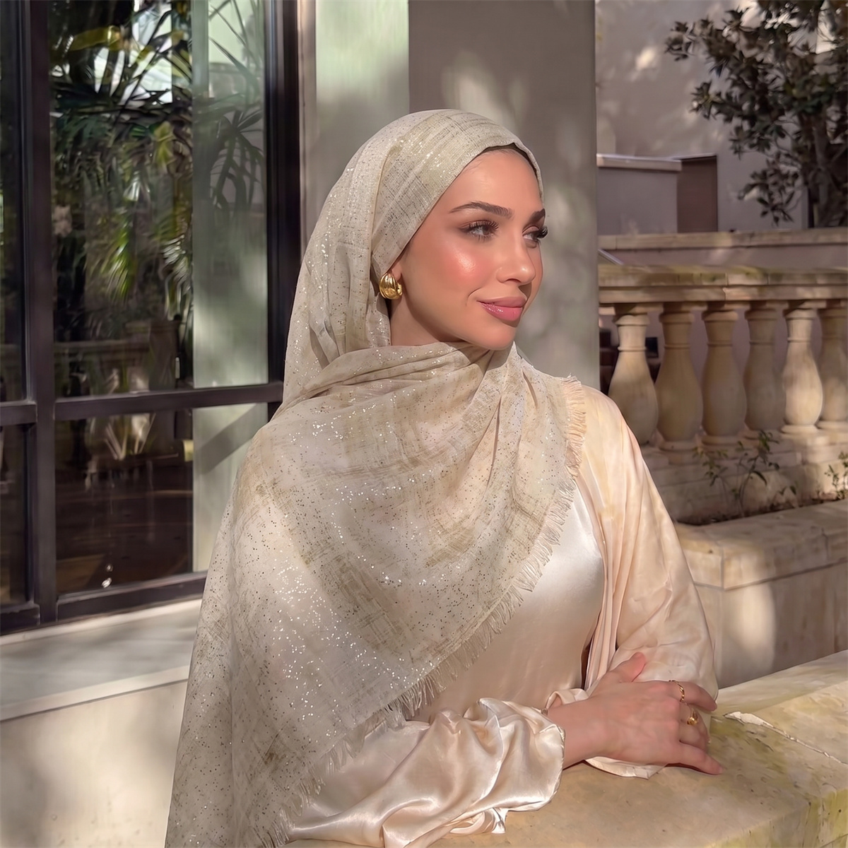 Fashion Tie Dye Hijab Scarf So - Street Fashion Hijab ulasan dan harga