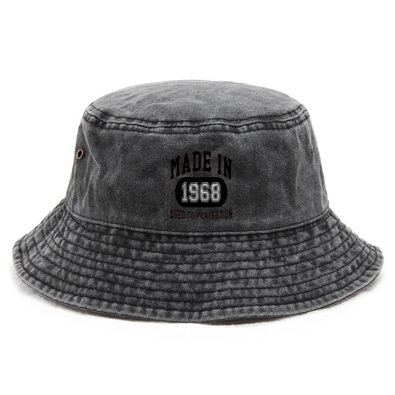 Customize Cotton Washed Bucket - Baseball Cap Fitted ulasan dan harga
