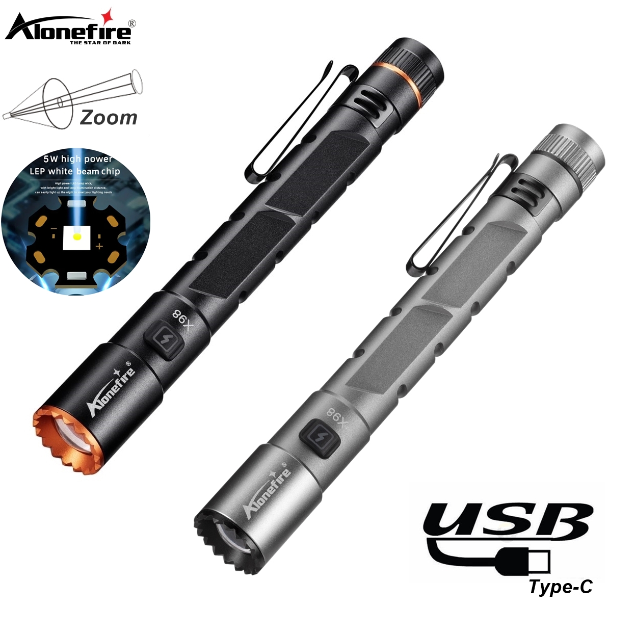 Alonefire Zoom Mini EDC Pen Li - Street Fashion Blog ulasan dan harga