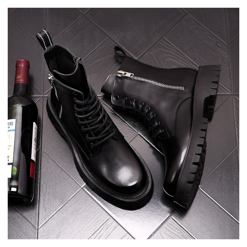 Men Luxury Fashion Genuine Lea - Street Fashion Brand ulasan dan harga