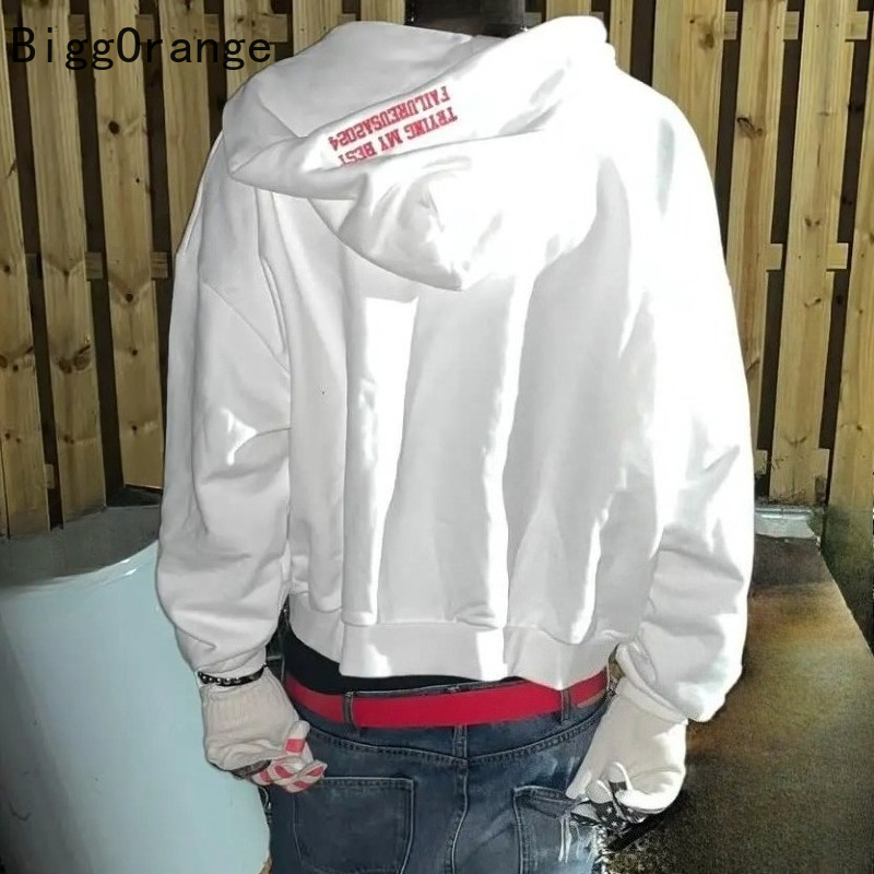 Sweatshirt coat rhinestone emb - Street Fashion Elements ulasan dan harga