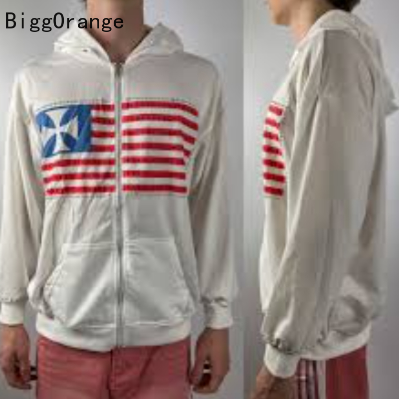 Sweatshirt coat rhinestone emb - Street Fashion Elements ulasan dan harga