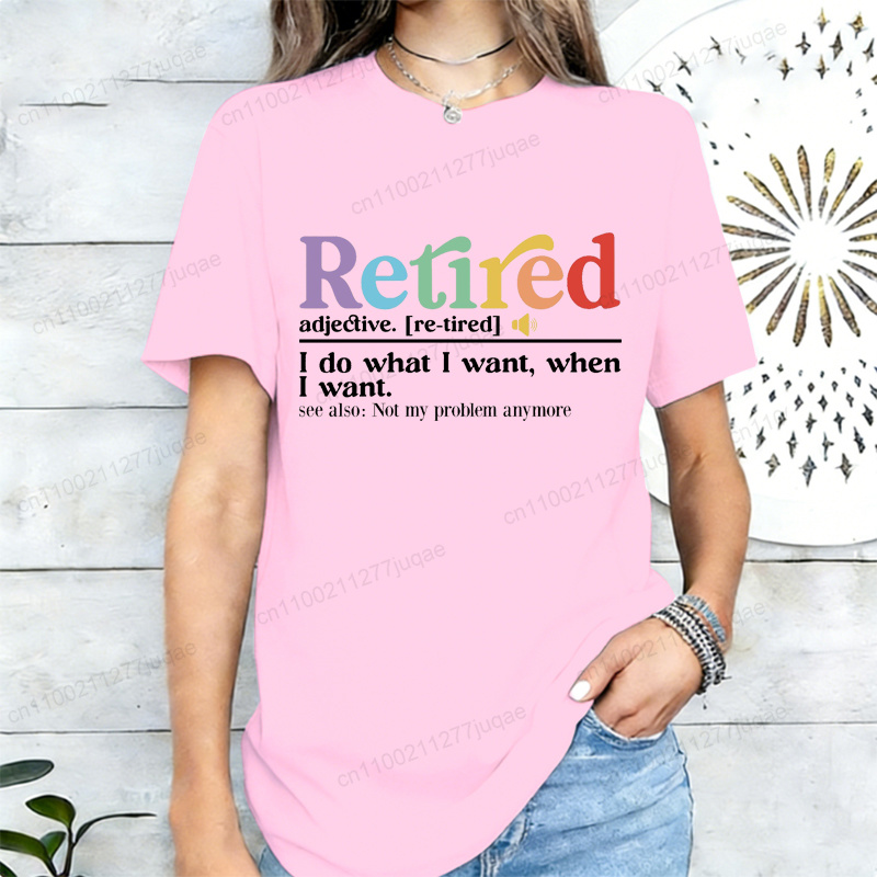 Funny Retirement Tee Retired D - Street Fashion Definition ulasan dan harga