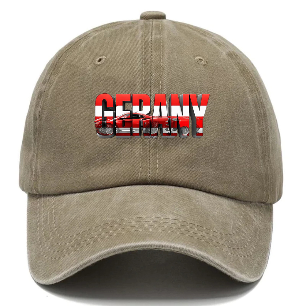 1pc Germany Style Washed Hat,  - Street Fashion Germany ulasan dan harga
