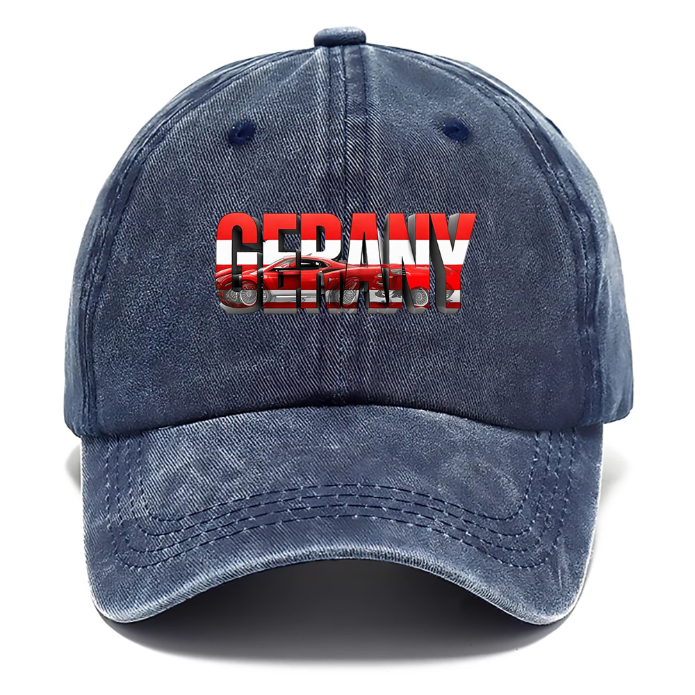 1pc Germany Style Washed Hat,  - Street Fashion Germany ulasan dan harga