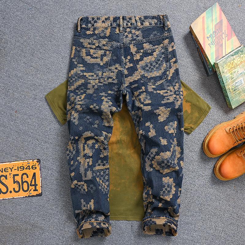 Mosaic Jacquard Embroidery Ret - Street Fashion High End ulasan dan harga