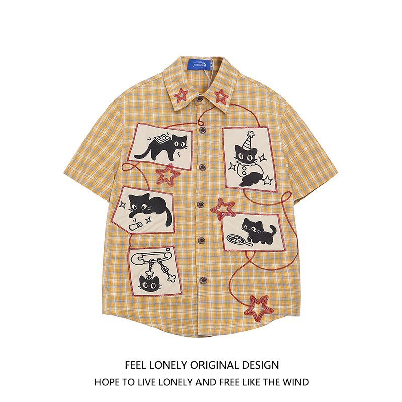 Cute Summer Men Unisex Y2k Pla - Street Fashion Types ulasan dan harga