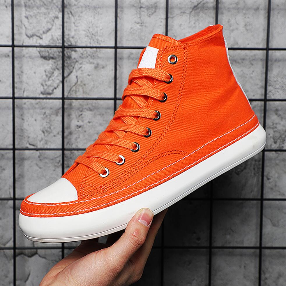 Men's High Top Canvas Shoes Ca - Street Fashion Brand ulasan dan harga