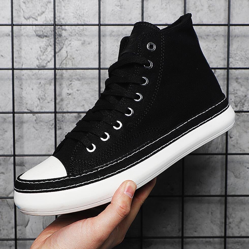 Men's High Top Canvas Shoes Ca - Street Fashion Brand ulasan dan harga