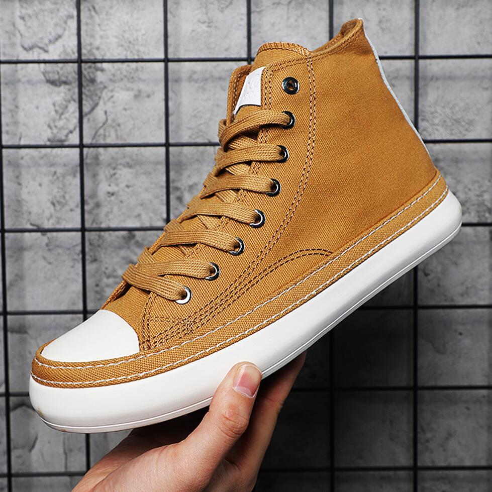 Men's High Top Canvas Shoes Ca - Street Fashion Brand ulasan dan harga