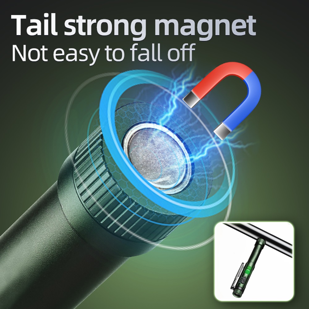 2-in-1 COB Pen Work Light LED  - Street Fashion Blog ulasan dan harga