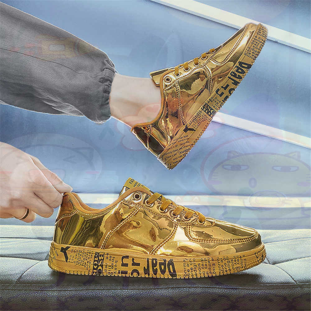 Round Foot Size 45 Sneakers Wh - Asian Street Fashion Girls ulasan dan harga