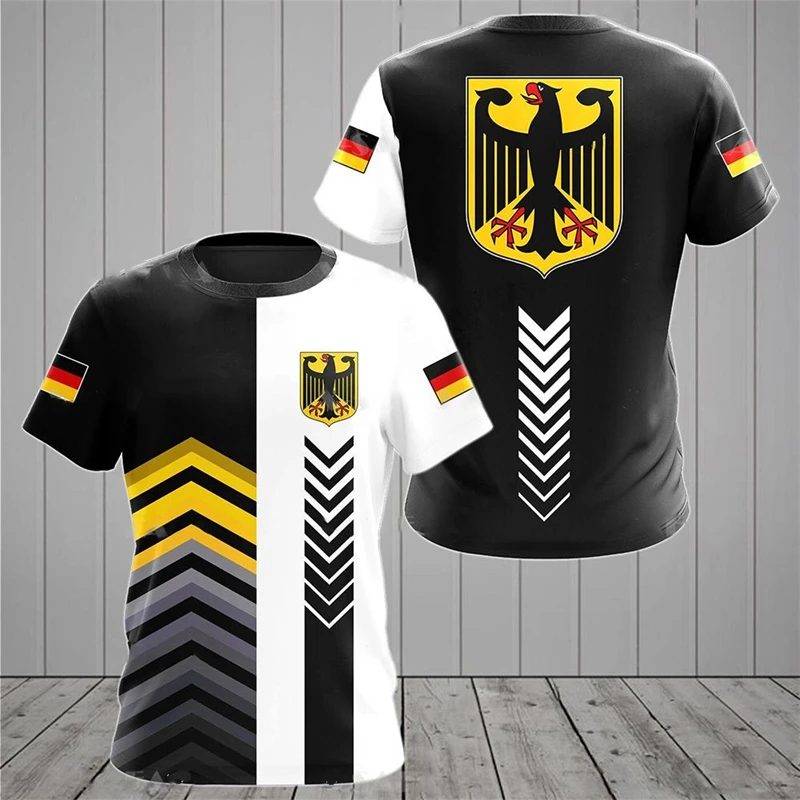 Unisex Germany Camo T-Shirt, E - Street Fashion Germany ulasan dan harga