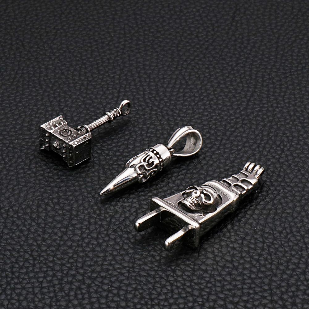 Fongten Gothic Hammer Skull Pl - Fashion Street Singapore ulasan dan harga